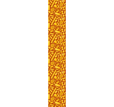 Pasta Patterns ornamental wallpaper - TenStickers