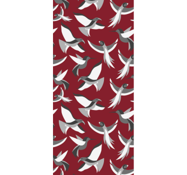 Flying Birds Design cute animal wallpaper - TenStickers