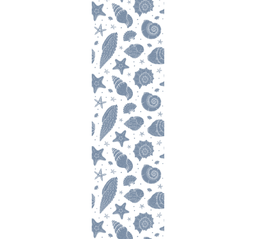 Seashell Motif nature wallpaper - TenStickers