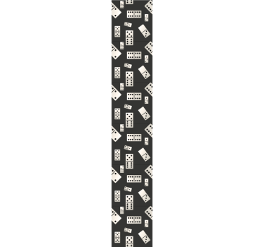 Domino Pattern wallpaper geometric - TenStickers