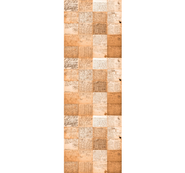 Manuscript patterns other vintage wallpaper - TenStickers