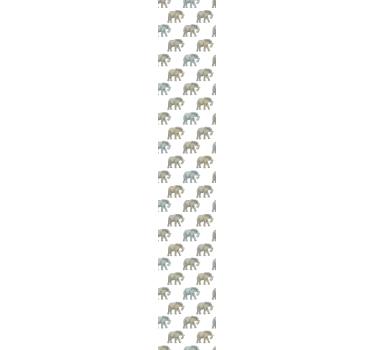 Elephant parade elephant wallpaper - TenStickers