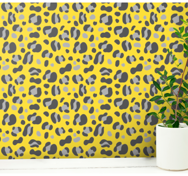 Animal Print wallpaper zebra - TenStickers