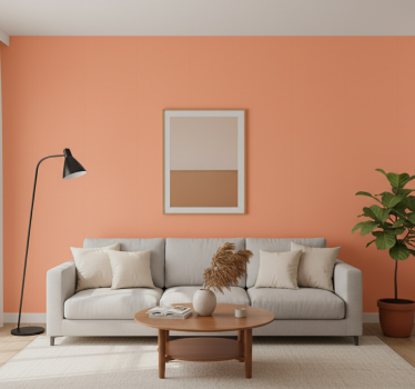 Apricot crush wallpaper patterns - TenStickers