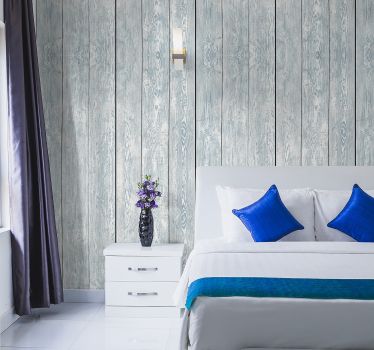 Charm of grey Textured Wallpaper - TenStickers