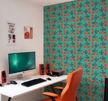 videogame controllers teenage bedroom wallpaper - TenStickers