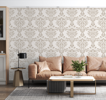 Damask Classic Design Wallpaper Decor - TenStickers