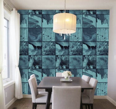 Conceptual Lines abstract wallpaper - TenStickers