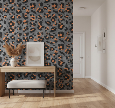 Cute animal wallpaper bold cheetah design - TenStickers
