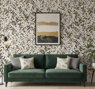 Cute animal wallpaper leopard print design - TenStickers