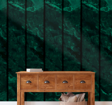 Emerald Marble Effect wallpaper patterns - TenStickers