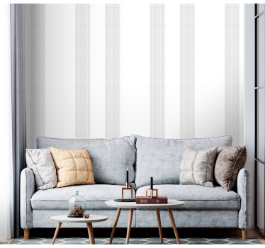 Geometric Stripe Pattern other stripes wallpaper - TenStickers