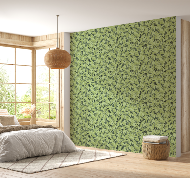 Foliage Wallpaper leaves wallpaper - TenStickers