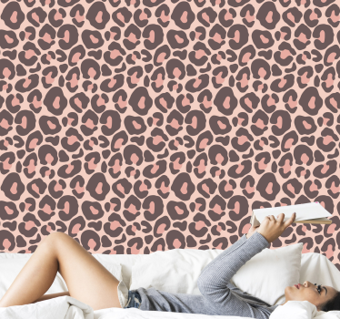 Leopard Pattern leopards wallpaper - TenStickers