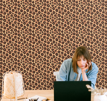 Leopard Spotted Pattern leopards wallpaper - TenStickers