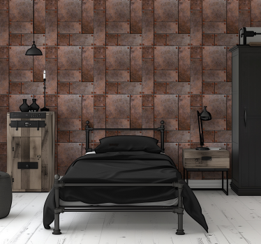 metal plates Teens wallpaper - TenStickers