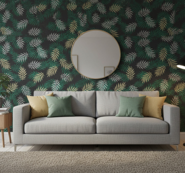 Nature wallpaper tropical greenery design - TenStickers