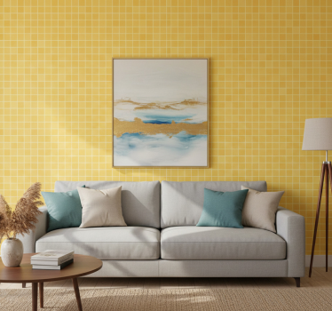 Ornamental wallpaper mosaic pattern design - TenStickers