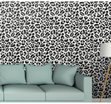 Spotted Pattern wallpaper zebra - TenStickers