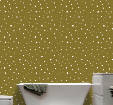 Starry Aesthetic stars wallpaper - TenStickers