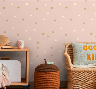 Starry Nightscape stars wallpaper - TenStickers