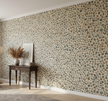 Stone wallpaper stone spiral - TenStickers