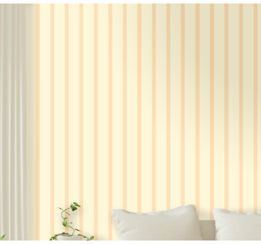 Subtle Striped Elegance wallpaper horizontal stripes - TenStickers