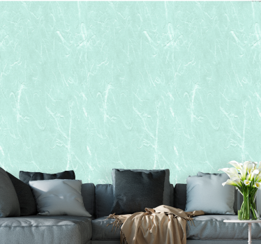 Textured Aqua Surface stone wallpaper - TenStickers