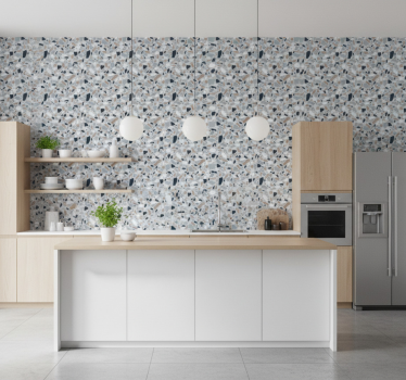 Wallpaper patterns abstract terrazzo design - TenStickers