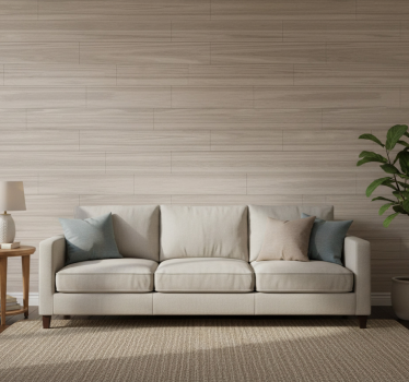 Wood feature wallpaper light tones design - TenStickers