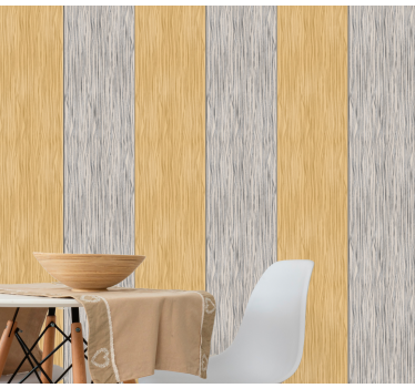 Wooden Stripe Pattern wood feature wallpaper - TenStickers